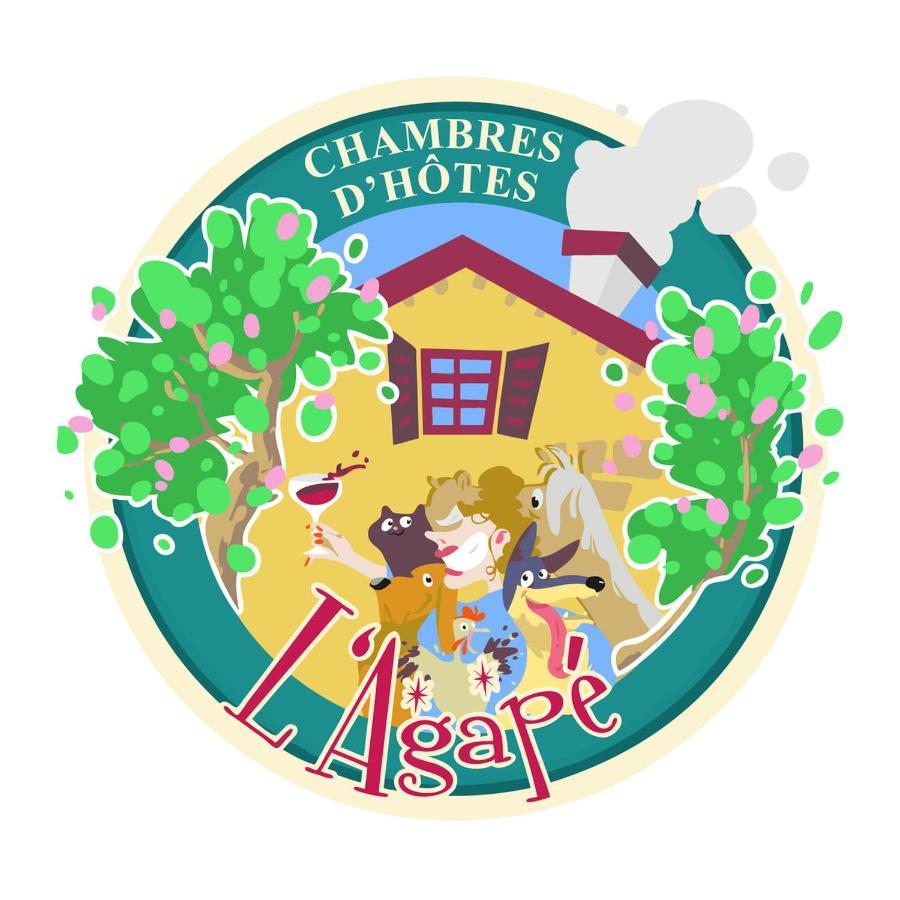 Chambres D Hotes L'Agape Saint-Martial-sur-Isop Dış mekan fotoğraf